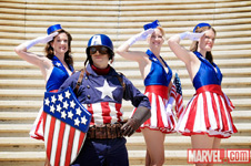 Captain America USO Cosplay