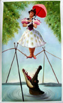 Haunted Mansion Tightrope Girl